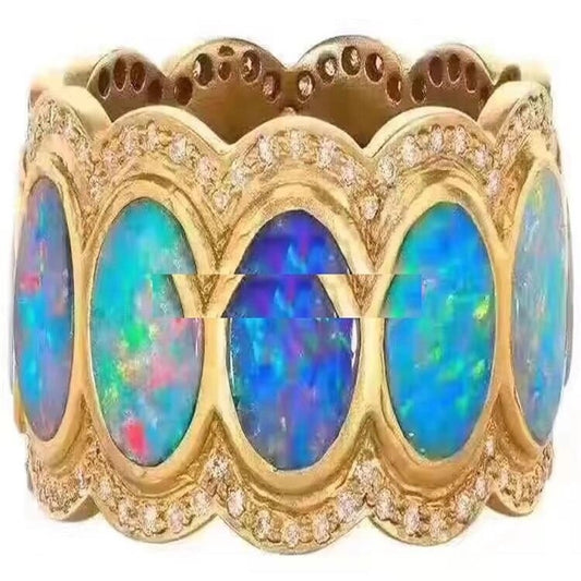 925 sterling silver inlay naturally larger oval opal bangle make wholesale