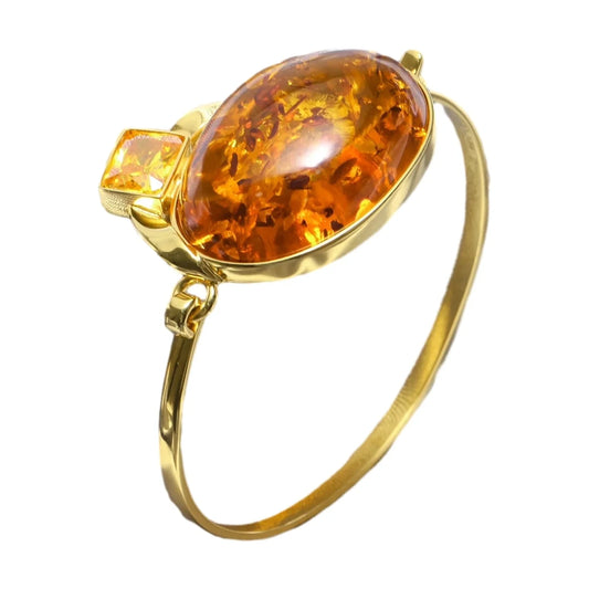 Natural Baltic Sea No Optimized Flower Bracelet Gift For Yoga Lover