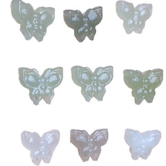 Nephrite High Quality Carving With Butterfly