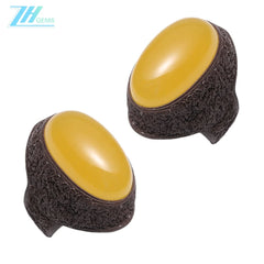 Baltic Amber Necklace Ring Set Irregular Chip Gravel Uncut Nugget Meaningful Jewelry 8.3g Gift For Her Trendy Style