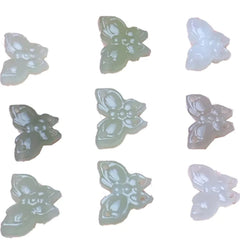 Nephrite High Quality Carving With Butterfly