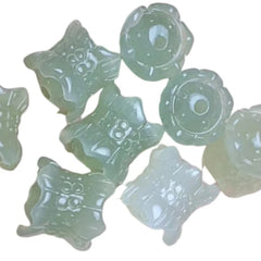 Well-designed Wine Natural Nephrite Carving Bead