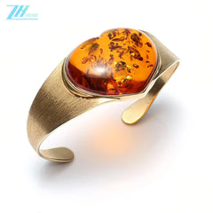 Natural Baltic Sea No Optimized Flower Bracelet Handmade Jewelry Gift For Her