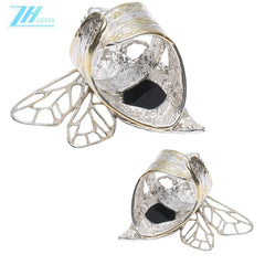 Baltic Amber Ring Jewelry Set Animal Apparence High Quality Smooth Amber Making Ring Jewelry Holiday Gift