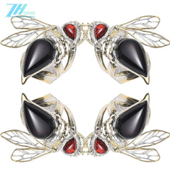 Baltic Amber Ring Jewelry Set Animal Apparence High Quality Smooth Amber Making Ring Jewelry Holiday Gift