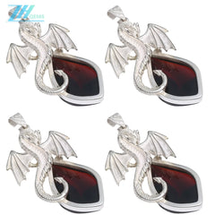 Excellent Red Amber Pendant Huge Baltic Amber And Sterling Silver Shiny Amber Pendant Various Shades Of Amber Colored Round