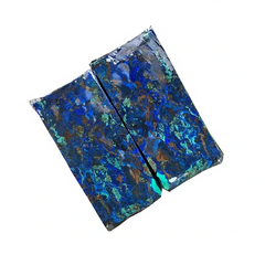 Lapis Malachite Turquoise Compressed Block Raw Turquoise Stone