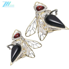 Baltic Amber Ring Jewelry Set Animal Apparence High Quality Smooth Amber Making Ring Jewelry Holiday Gift