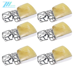 Natural Yellow Amber Pendant Huge Baltic Amber Pendant Jewelry Long Large Classical Handmade 925 Silver As Gift For Her