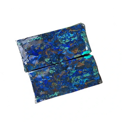 Lapis Malachite Turquoise Compressed Block Raw Turquoise Stone