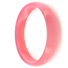Natural Jewelry Pink Agate Gemstone Woman Man Bangle Best Gift 53-63mm
