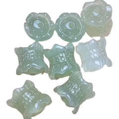 Well-designed Wine Natural Nephrite Carving Bead