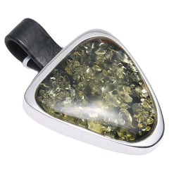 Amber Gemstone Pendant Handmade Gift For Her Baltic Amber Pendant Jewelry Set High Quality Gemstone Huge Drop Free-shape 20.8g