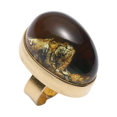 Chunky Sterling Silver And Baltic Black Green Amber Pendant 19.8gram Retro Shape Unrefined Rectangle Jewelry Opaque Meaningful