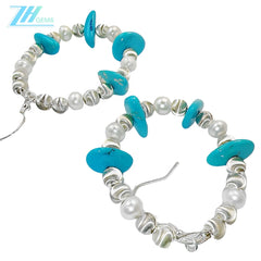 High Quality Natural Pearl Earrings Premium Women's Earrings With Delicate S925 Silver Jewelry Handmade Jewelry