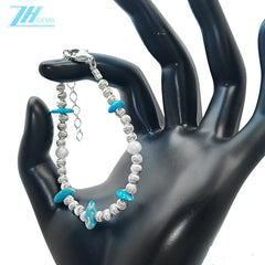 Winter Holiday Gifts S925 Silver & Natural Pearl Turquoise Pretty Goddess Jewelry Natural Jewelry Jewelry Design