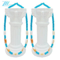 28.1g Natural Turquoise Spiny Oyster Healing Necklace Natural Stone Seed Beads Choker Necklace Gift