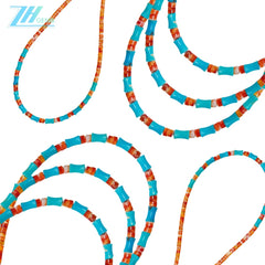 Natural Turquoise And Spiny Oyster 13.8g Necklace High Quality Loose Beads Making Necklace Jewelry