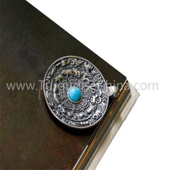 Genuine Turquoise pendant gemstone for jewelry making