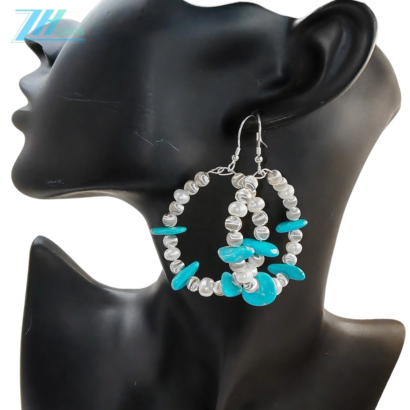 High Quality Natural Pearl Earrings Premium Women's Earrings With Delicate S925 Silver Jewelry Handmade Jewelry