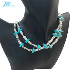 High Quality Turquoise Necklace And Pearl For Multiple Occasions Popular Custom Necklaces Are Well Designed By Designers