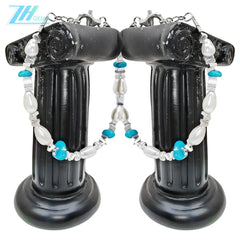 Natural Turquoise Pearl Bracelet High Quality Bracelet Natural Pearl S925 Jewelry Winter Gift To Her