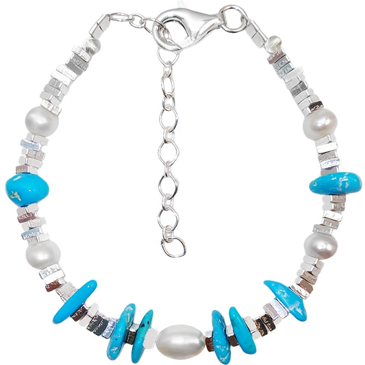 Natural Turquoise Natural Bracelet S925 Silver Women's Jewelry Best-selling Designer Custom Healing Gemstone