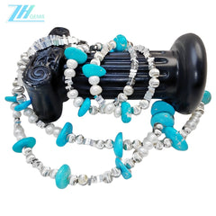 High Quality Turquoise Necklace And Pearl For Multiple Occasions Popular Custom Necklaces Are Well Designed By Designers