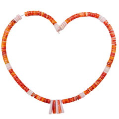 Pink Opal And Orange Spiny Oyster With Roundle Or Barrel Beads 925 Silver Beads Handmade Jewelry Unique Gifts For Women