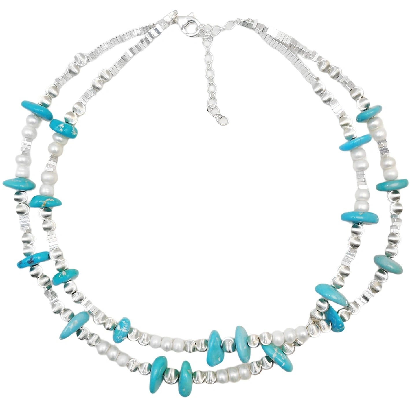 High Quality Turquoise Necklace And Pearl For Multiple Occasions Popular Custom Necklaces Are Well Designed By Designers