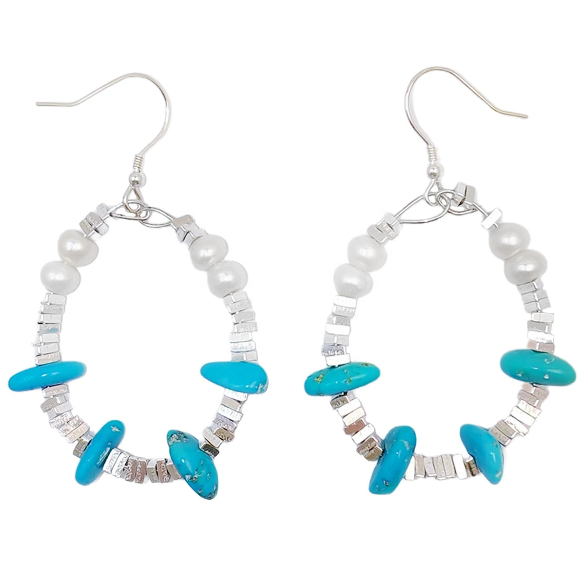 Exquisite Natural Pearl Earrings Fashion Women's Jewelry Versatile Multi-occasion Suitable Pearl Earrings Popular Models