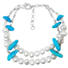 Winter Gifts Are Preferred By Beautiful Pearl Bracelets And Natural Turquoise Modern Gifts That Make A Great Gift For Herm