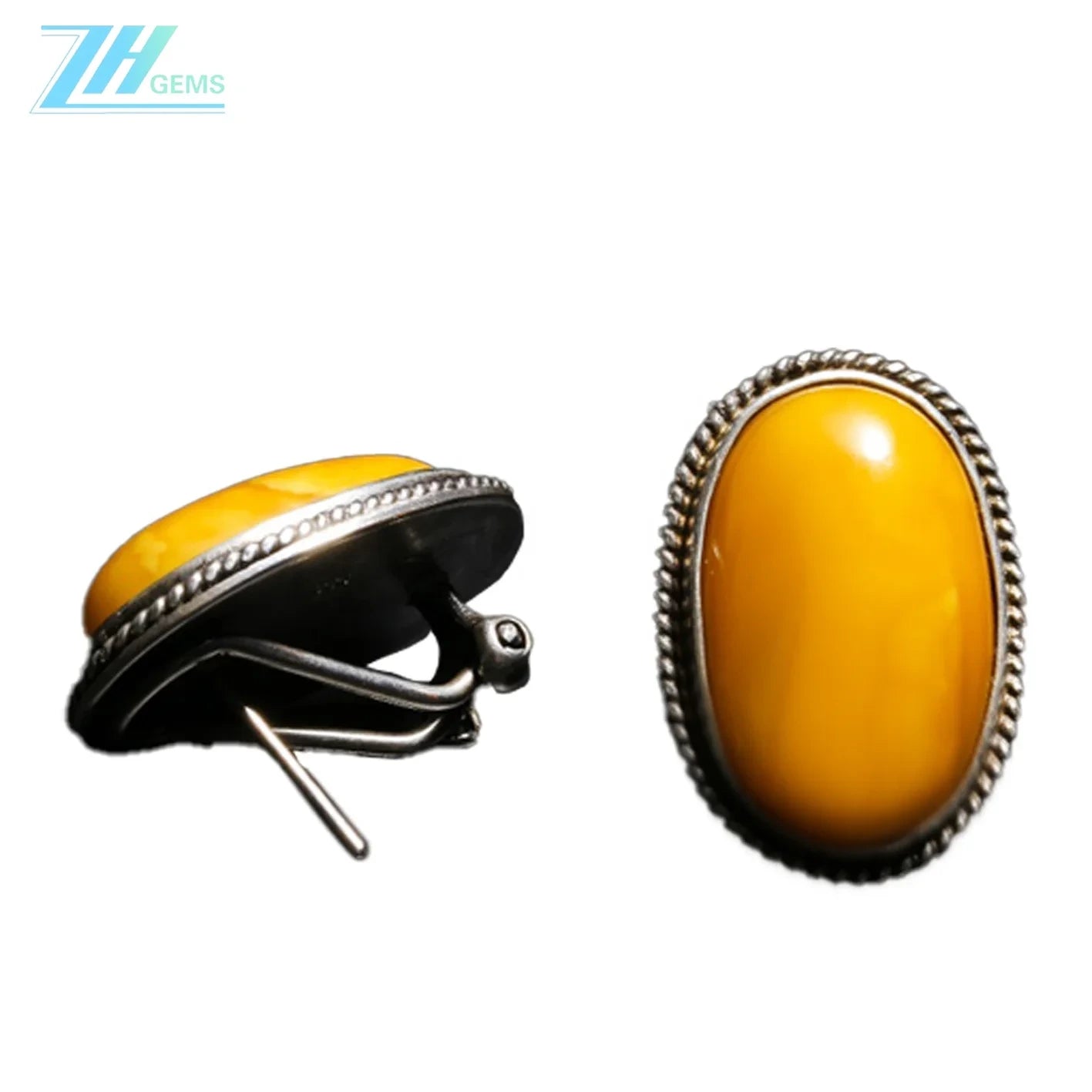 Butter Amber Earrings Natural Baltic Amber Jewelry Beautiful Genuine