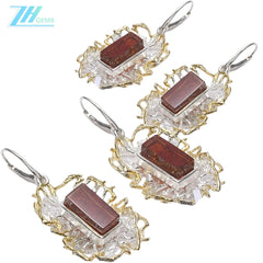 Amber Earring Meaningful Jewelry Gift For Her Wife And Mom Gemstone Stones For Jewelry Making Holiday Gift Beadwork Design
