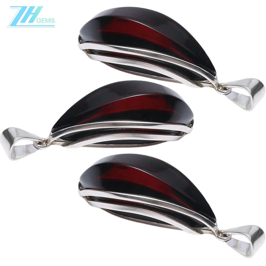 Excellent Huge Black Amber Pendant Baltic Amber And Sterling Silver Shiny Amber Pendant Various Shades Of Amber Handmade