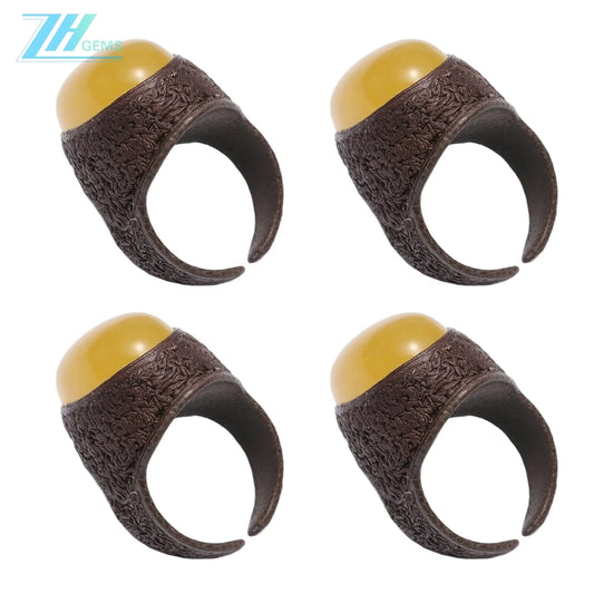 Baltic Amber Necklace Ring Set Irregular Chip Gravel Uncut Nugget Meaningful Jewelry 8.3g Gift For Her Trendy Style