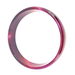Inner 53-63mm Red Chalcedony Bangle Agate Stone Band Gemstone Width Bangle Woman Man Bangle Best Gift