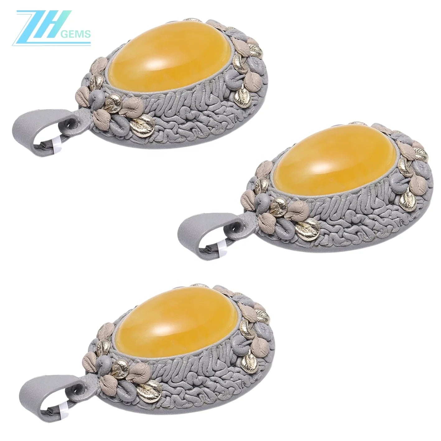 Baltic Amber For Jewelry Making Fashion Design 19.2g High Quality Loose Beads Making Pendant Personalized Jewelry