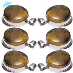 Baltic  Amber Pendant Huge Drop Brown With Green Color Elegant Chunky Round Apparence Healing Gemstone Pendant