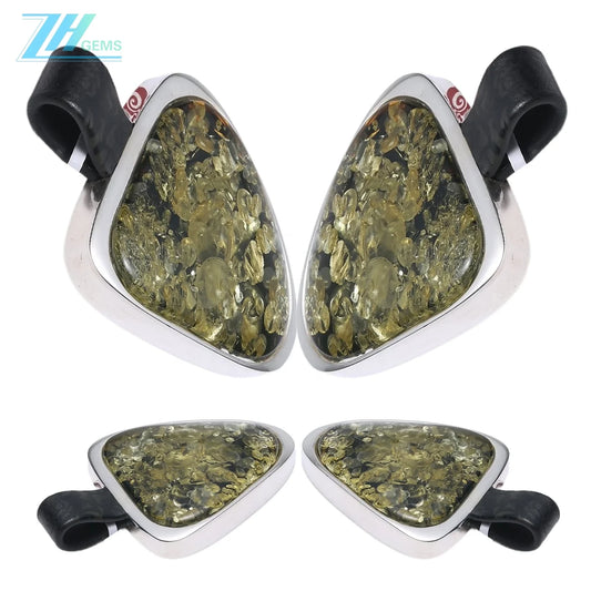 Amber Gemstone Pendant Handmade Gift For Her Baltic Amber Pendant Jewelry Set High Quality Gemstone Huge Drop Free-shape 20.8g