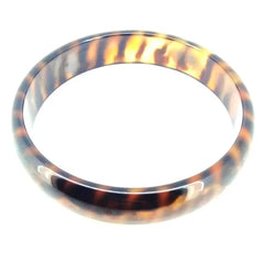 Natural Jewelry Brown Agate Gemstone Bangle Best Gift 53-63mm