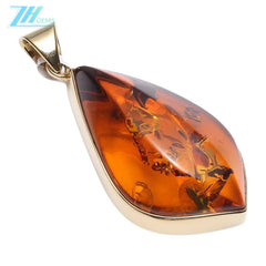 Amber High Quality Gemstone Pendant Gemstone Stones For Jewelry Making And Bead Weaving 15.3g Huge Amber Pendant Red