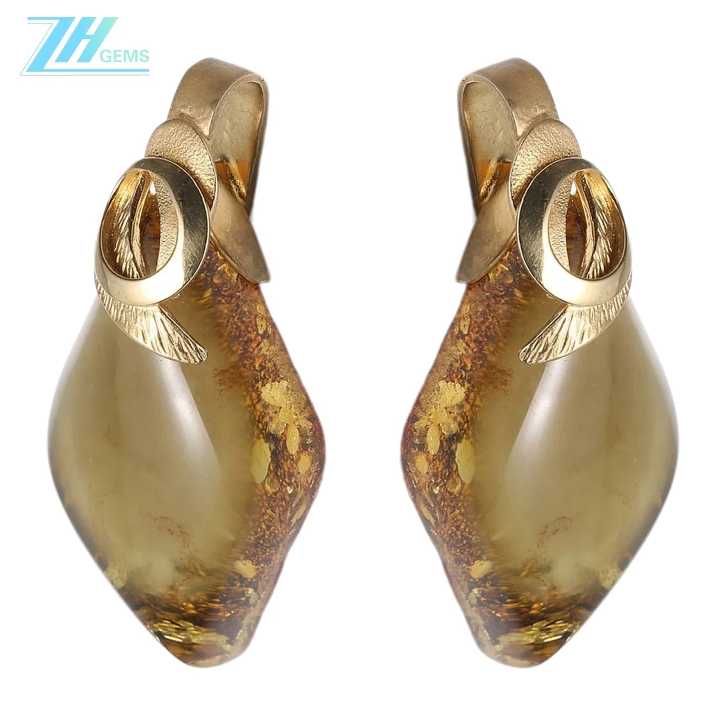 Baltic Amber Pendant Stress Relief Gift For Her Strength Pendant Huge Green Brown Drop Multi Stone For Husband Unisex Gift