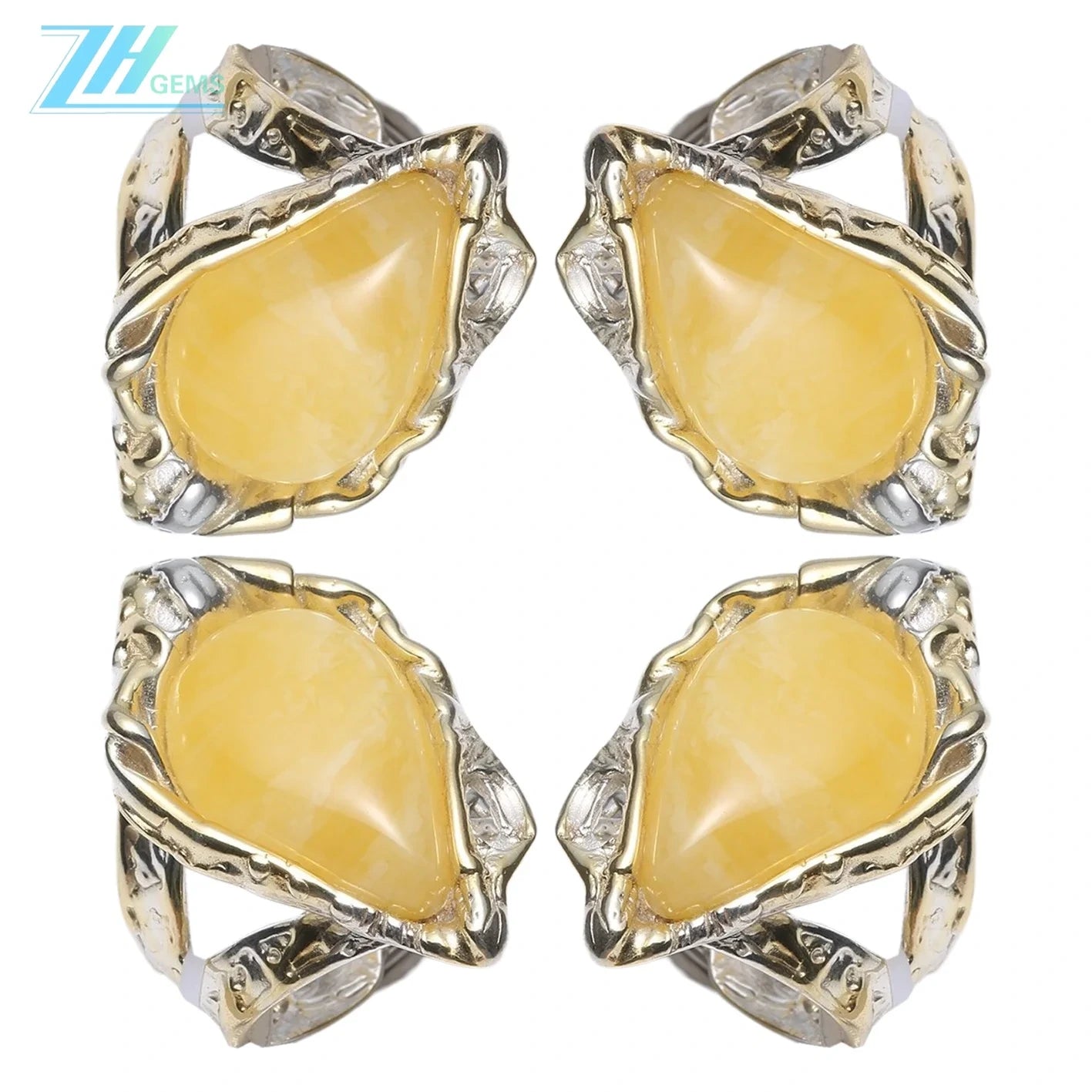 Amber Ring Spiritual And Healing Jewelrywomen Jewelry Gift Handmade Designer Gorgeous Ring Made Of Natural Amber