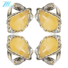 Amber Ring Spiritual And Healing Jewelrywomen Jewelry Gift Handmade Designer Gorgeous Ring Made Of Natural Amber