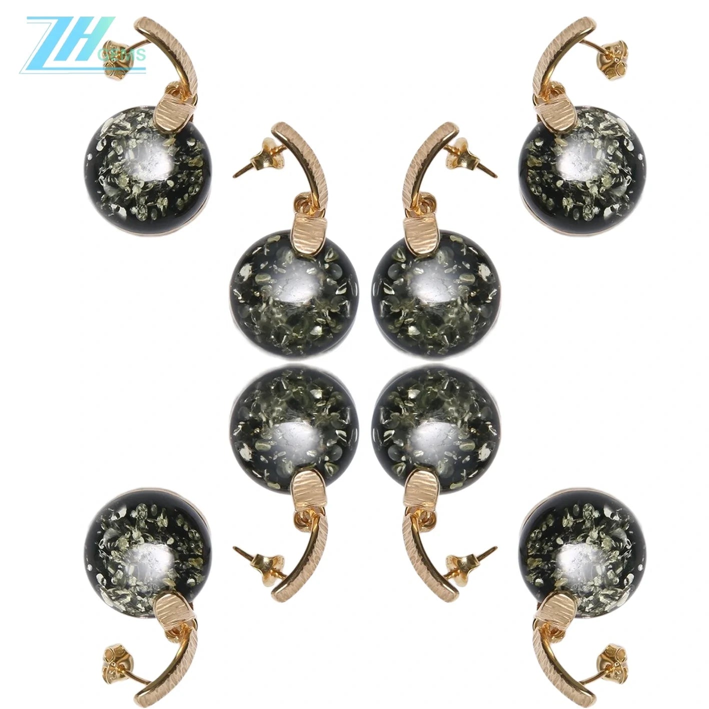 Long Red Baltic Amber Beaded Earrings Dangle Earrings Shiny Red Amber And Sterling Silver Cherry Color For Woman Gift