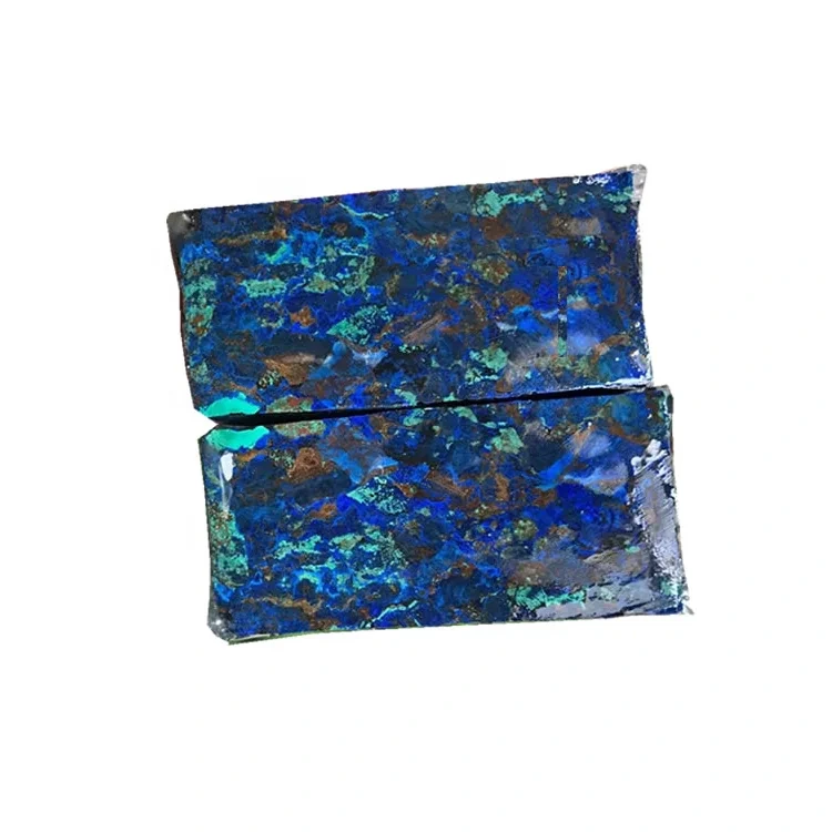 Lapis Malachite Turquoise Compressed Block Raw Turquoise Stone