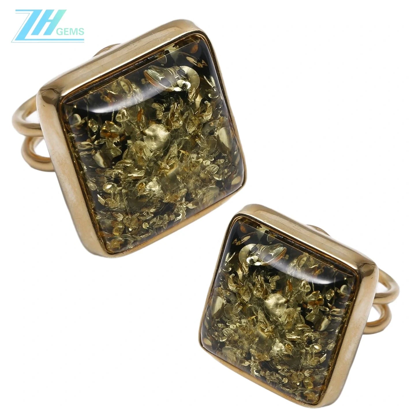 Natural Elegant Green Baltic Amber Ring Gift For Her Stone Ring Summer Woman Gift Sterling Silver Ring