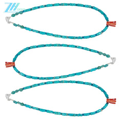 Natural Turquoise Spiny Oyster Heishi And Diamond 22gram Apatite Energy Bracelet With Natural Gemstone Beads