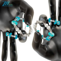 Exquisite Natural Pearl Earrings Fashion Women's Jewelry Versatile Multi-occasion Suitable Pearl Earrings Popular Models